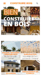 Mobile Screenshot of construirebois.fr